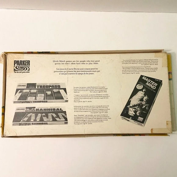 Vintage 1974 Trespass Board Game Parker Brothers Bilingual Instructions Complete - Picture 4 of 12